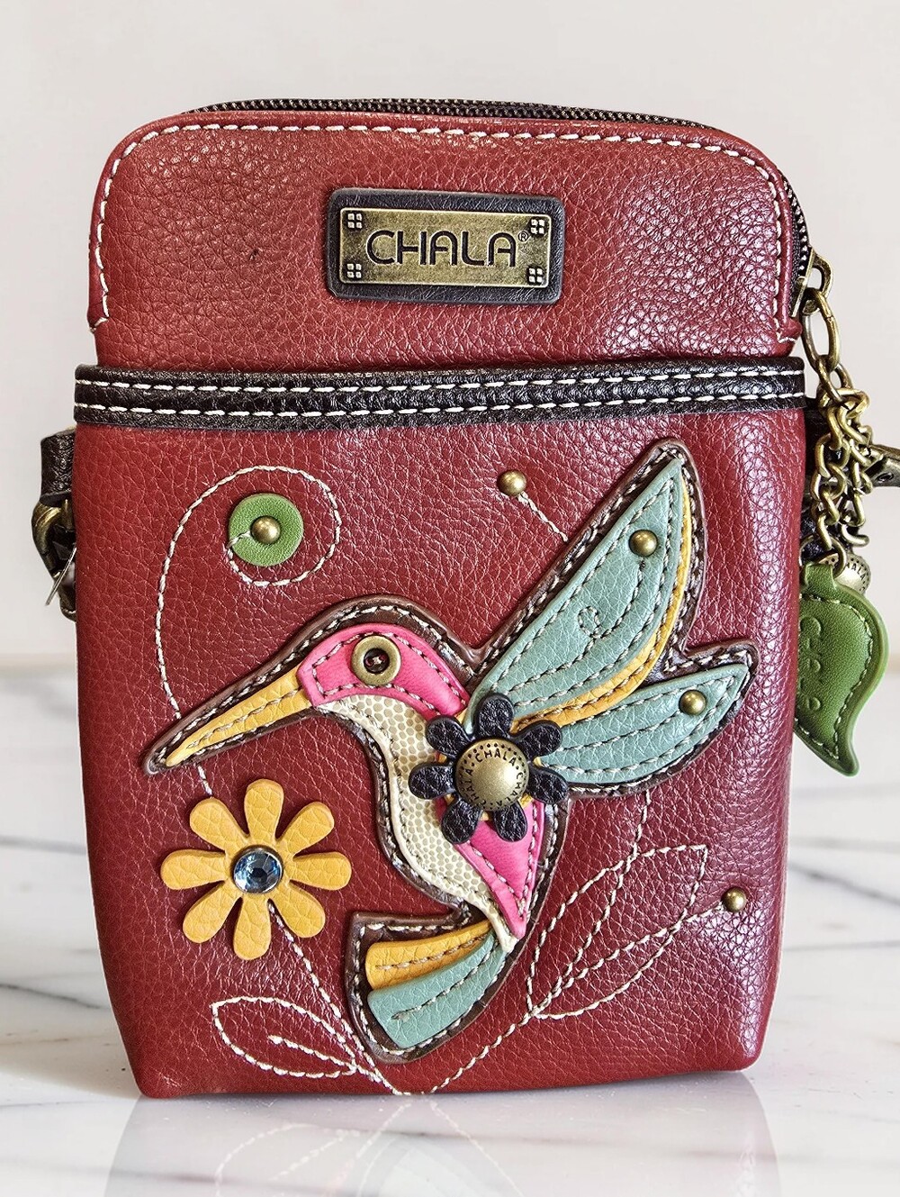 Chala Hummingbird Cell Phone Crossbody Bag NWT